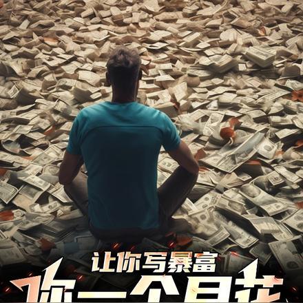 让你写暴富,你一个月花光十个亿